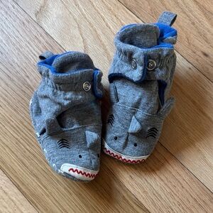 Adorable Gray Shark Baby Walker Shoes